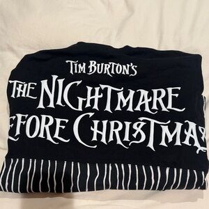 Tim Burton's The Nightmare Before Christmas Black SPIRIT JERSEY